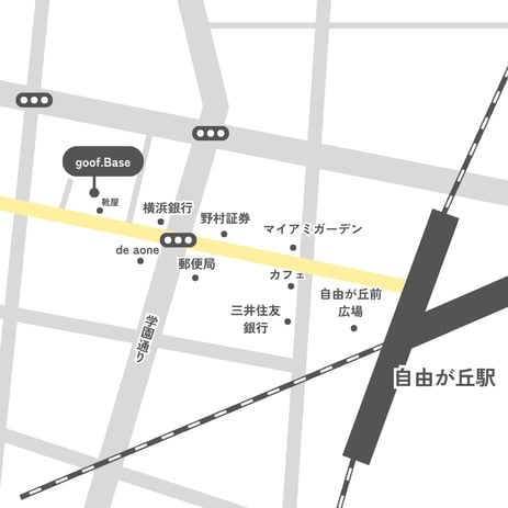 新オフィス地図 goof.Base